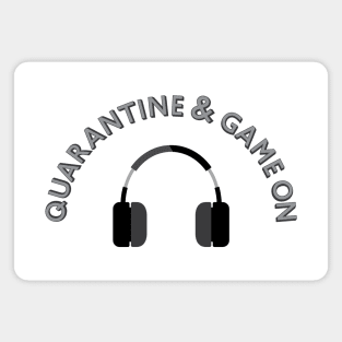 Quarantine & Game On Headphones Magnet